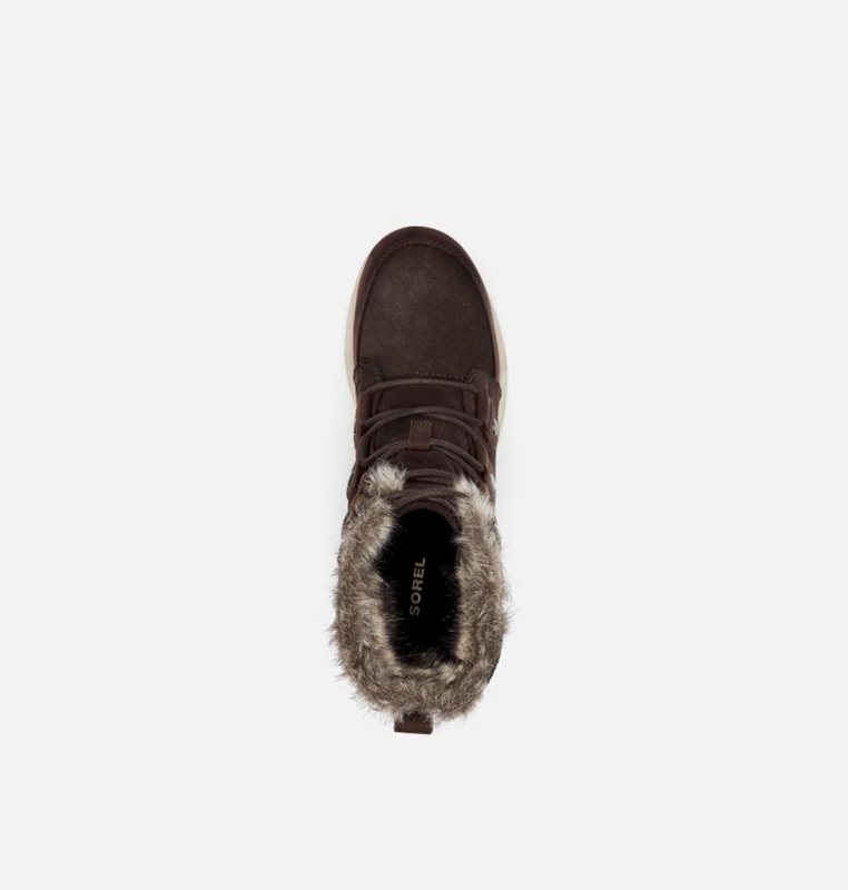 Botas Nieve Sorel Mujer - Explorer™ Joan Bajas Negras Marrones - 87630-MGYQ